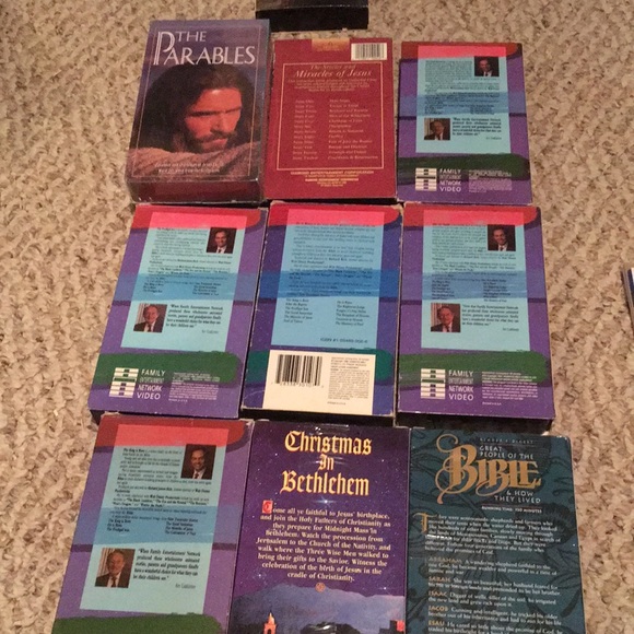 Vintage religious VHS, some seals and brand new - Picture 2 of 3